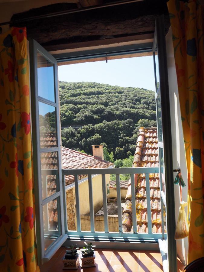 Chambre D'Hotes Le Rougeyras Roquebrun Eksteriør billede