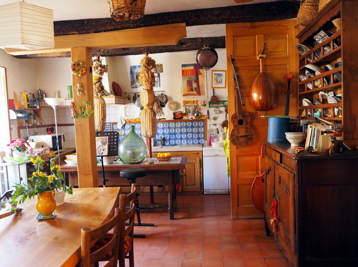 Chambre D'Hotes Le Rougeyras Roquebrun Eksteriør billede